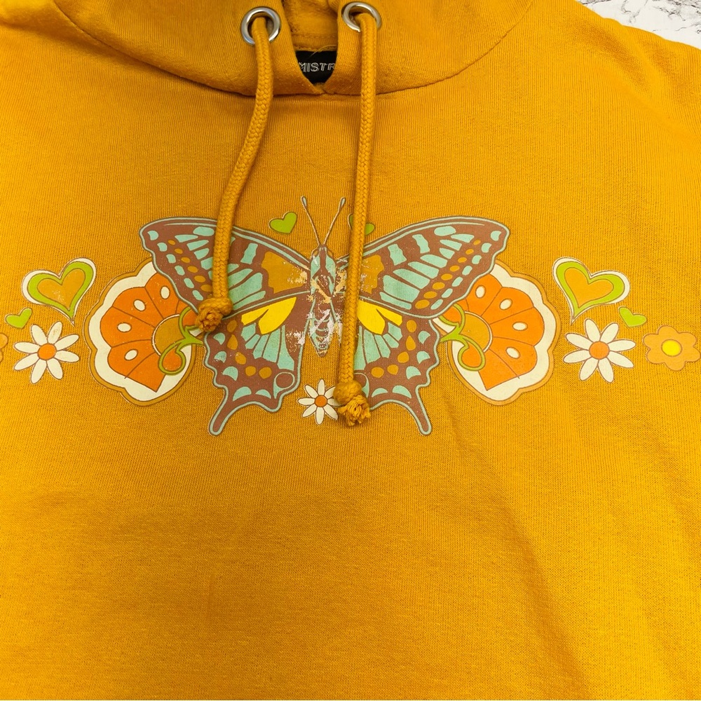 Chemistry Yellow Gold Long Sleeve Hoodie Size Small - Picture 14 of 14